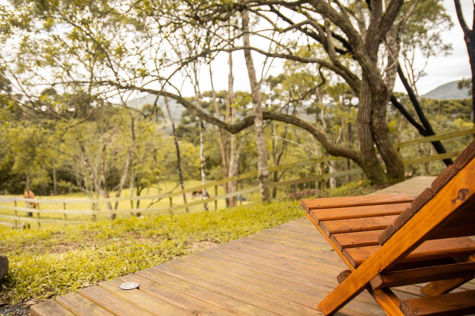 Cabana Com Hidromassagem บง เฮทิโร ภายนอก รูปภาพ
