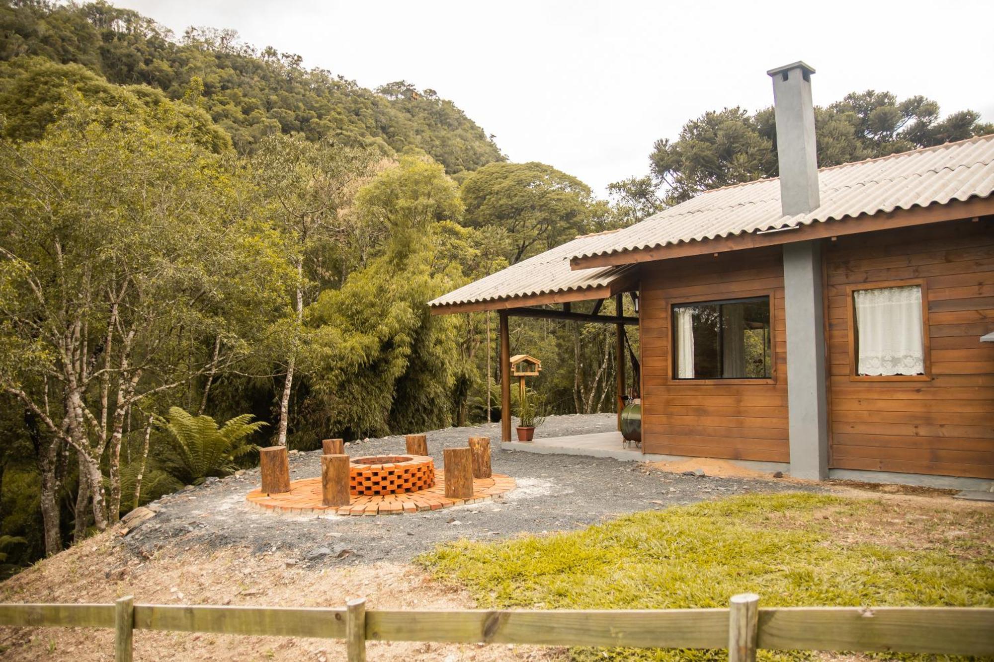 Cabana Com Hidromassagem บง เฮทิโร ภายนอก รูปภาพ